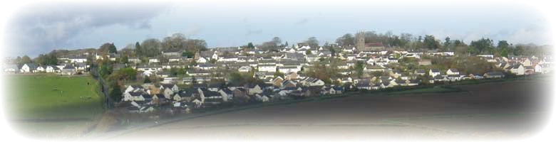 View of Winkleigh village